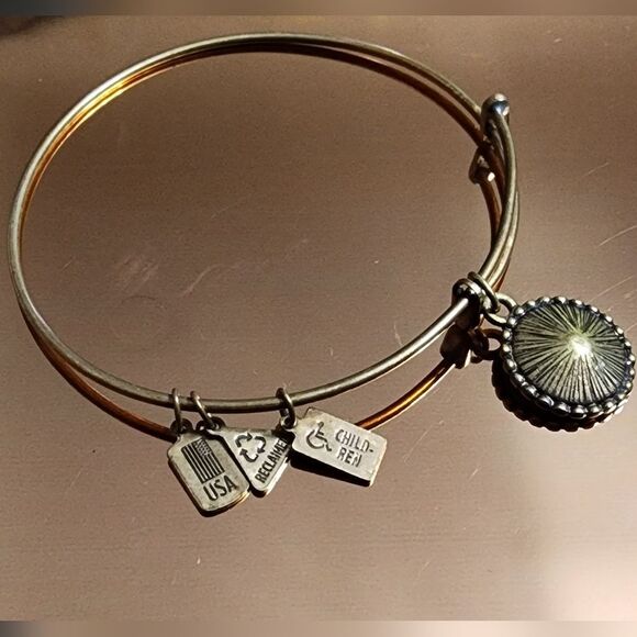 🐢 Alex and Ani Path of Symbols Expandable Bangle 2"-3.5" - Picture 6 of 7